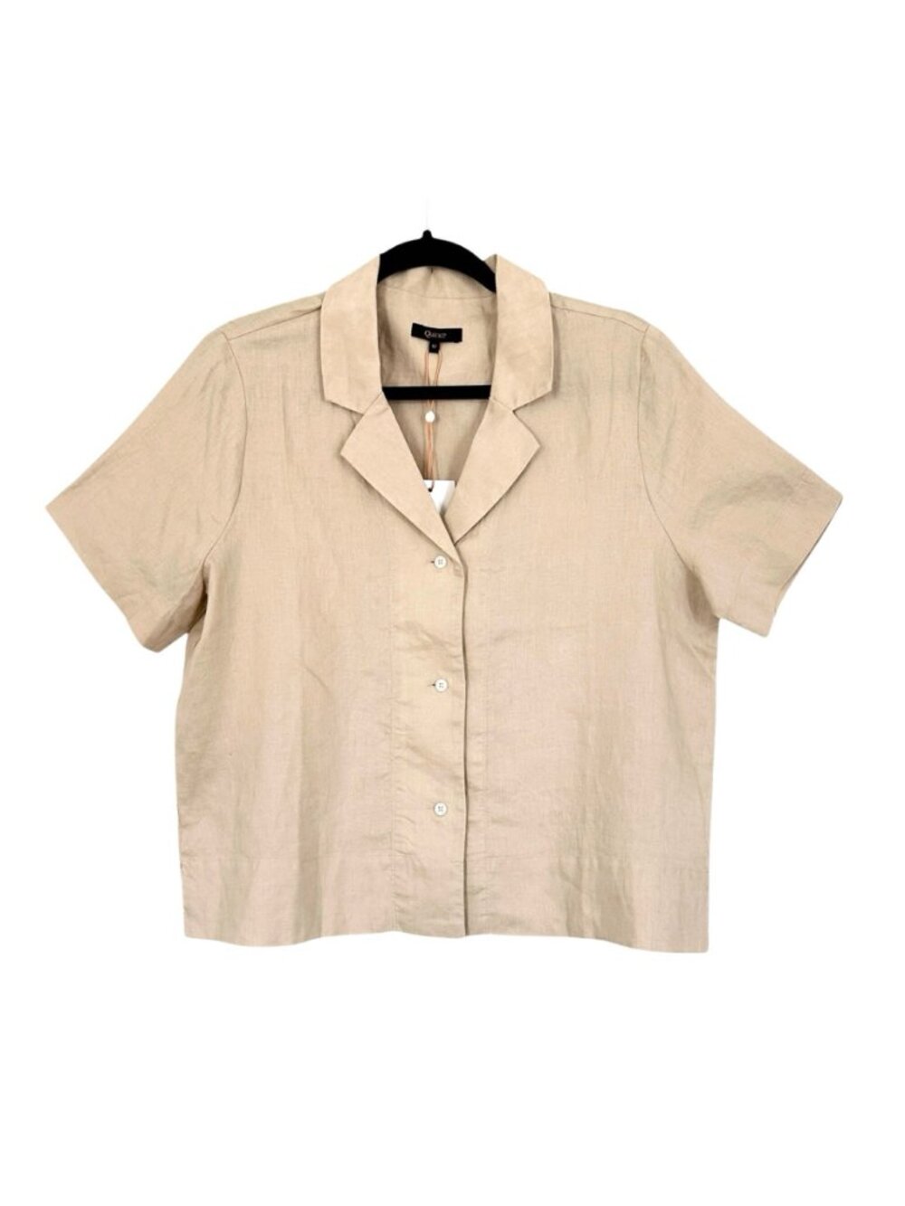 Quince 100% European Linen Short Sleeve Shirt - Picture 4 of 10